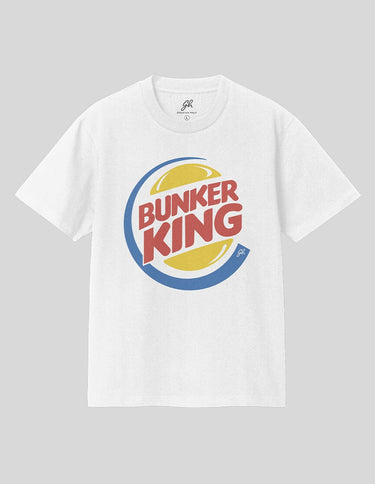 The King T-Shirt Greater Half White S
